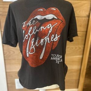 Rolling Stones Black Graphic T-Shirt